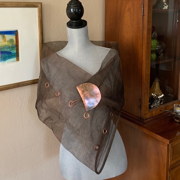 Sarah Cavender Metalworks Accessories - Sarah Cavender Metalworks Mesh Shawl